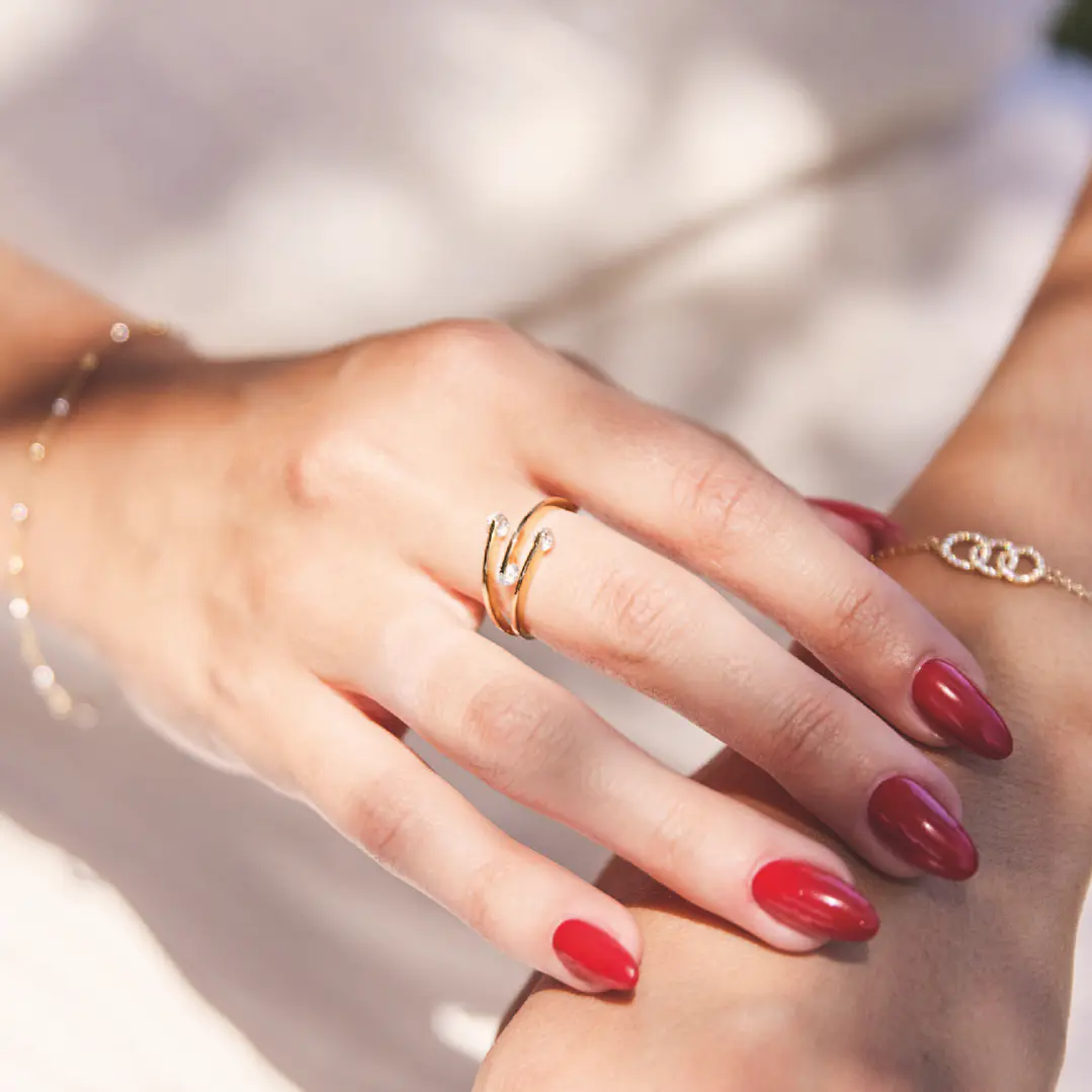 Anillo de Oro 18kt Tres Circones 5
