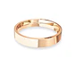 Argolla Matrimonio de Oro Miel 18kt Tubo ErgoFit Portus 3,5mm - Miniatura 2
