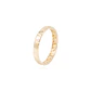 Anillo de Oro 18Kt Texturizado y Circon - Miniatura 3