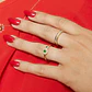 Anillo Oro Amarillo 18kt Medio Cintillo Circonita - Miniatura 4