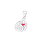 Colgante de Plata Esterlina 925 I Love Dogs - Miniatura 1