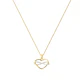 Colgante de Oro 18kt Corazon Infinito - Miniatura 2