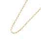 Collar de Oro 18kt Limada Mediana - Miniatura 1