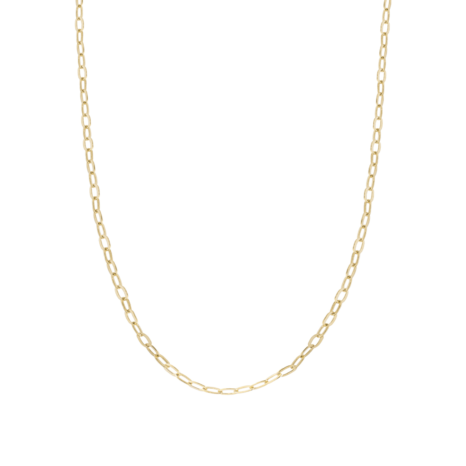 Collar de Oro 18kt Limada Mediana 2