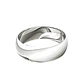 Argolla Matrimonio de Oro Blanco 18kt Inglés Argos de 5,0mm - Miniatura 2