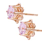 Aros Oro Miel de 18kt Rosa de Francia - Miniatura 2