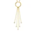 Collar Oro Amarillo 18kt Cascada Circonita - Miniatura 3