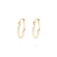 Aros Oro Amarillo 18kt Argollas Lisas - Miniatura 1