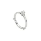 Anillo Oro Blanco 18kt Diamantes 9 Pts - Miniatura 3