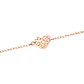 Pulsera Oro Rosa 18kt Corazones Calados - Miniatura 2