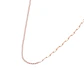 Collar de Plata Esterlina 925 Eslabones Rose Revestido en Oro 18kt - Miniatura 1