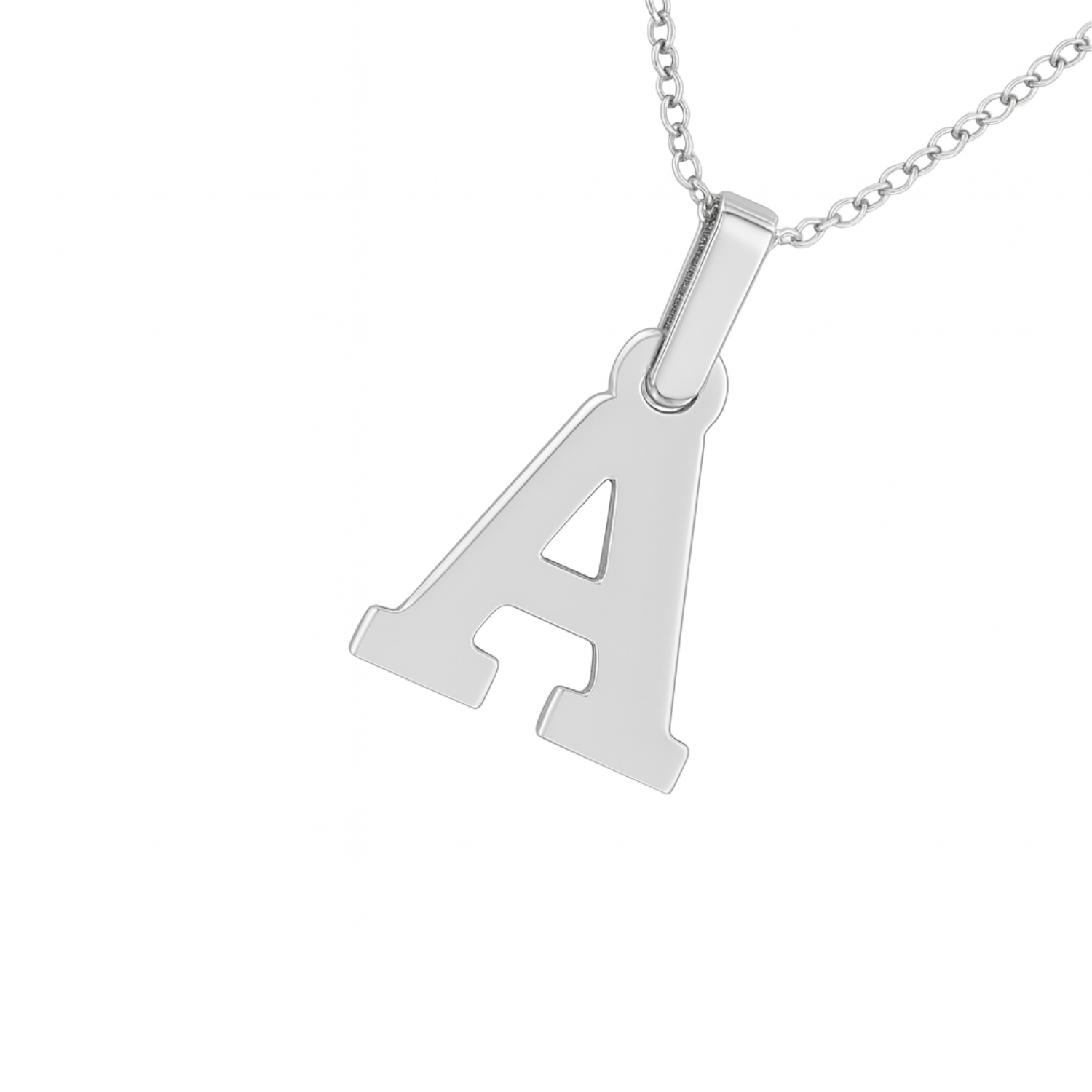 Colgante Oro 18kt Letra A 5