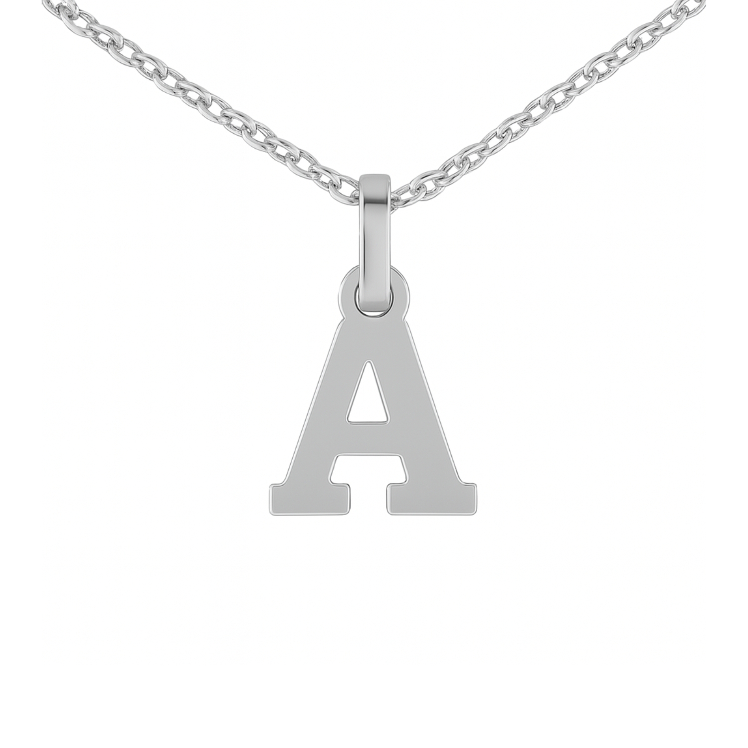 Colgante Oro 18kt Letra A 6