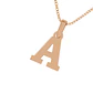 Colgante Oro 18kt Letra A - Miniatura 8
