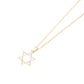 Colgante de Oro de 18kt Estrella de David grande - Miniatura 2
