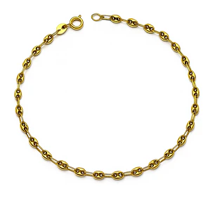 Pulsera Oro Amarillo 18Kt Botón Pequeño
