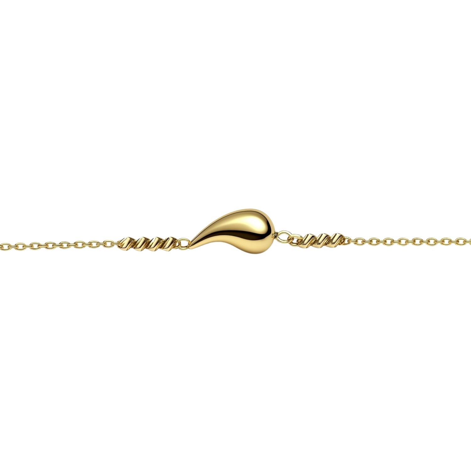 Pulsera Oro Amarillo 18kt Gota 2