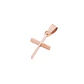 Colgante Oro Miel 18kt Cruz 10x20mm - Miniatura 2