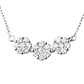 Collar de Oro 18kt con Diamantes de 21 Pts Totales Corte Brillante SI/H - Miniatura 2