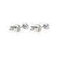 Aros de Oro 18kt con Diamantes Punto de Luz 15pts total SI/H - Miniatura 2