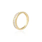 Anillo de Oro 18kt con Diamantes de 26 Pts Corte Brillante SI/H - Miniatura 1
