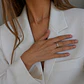 Anillo de Oro 18kt con Diamantes de 26 Pts Corte Brillante SI/H - Miniatura 4