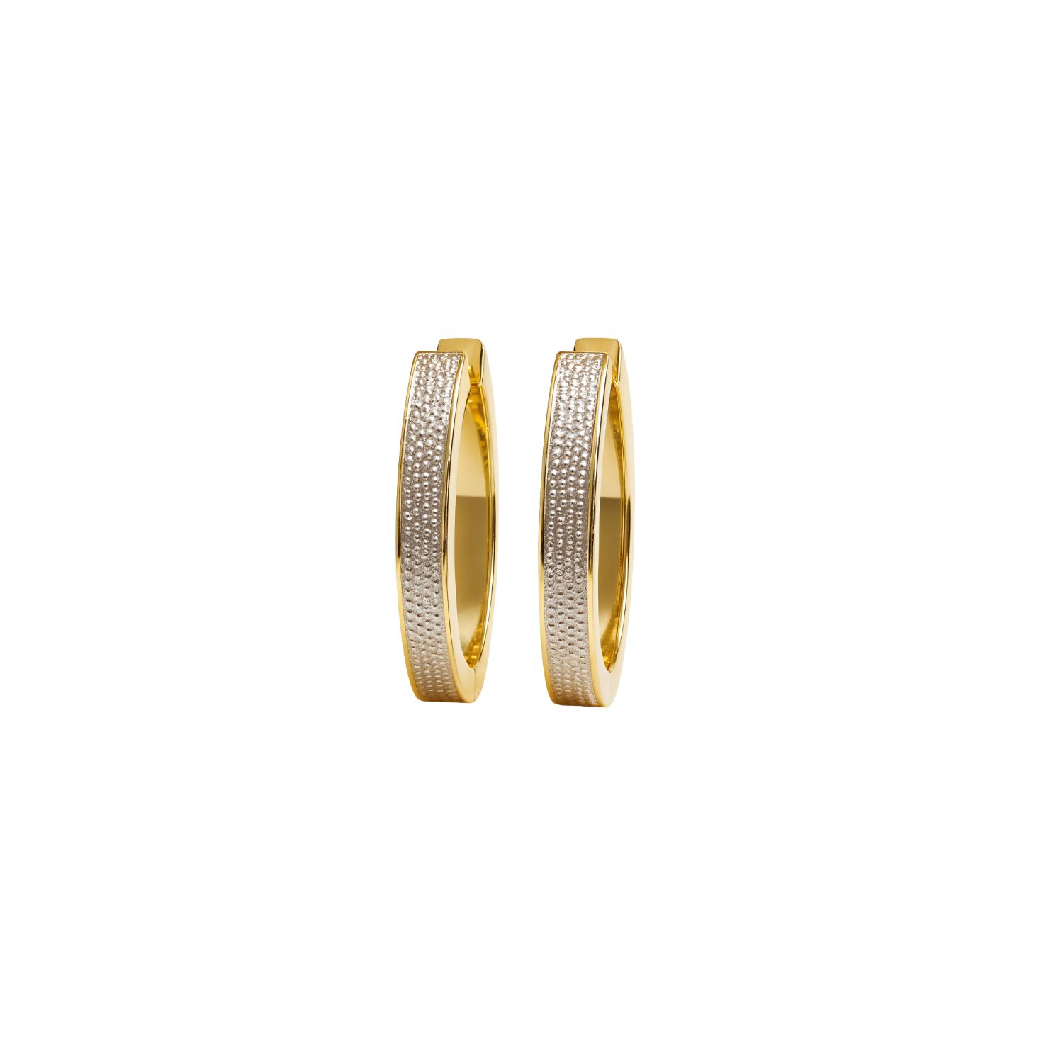 Aros Oro 18kt  Argolla Bicolor 1