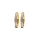 Aros Oro 18kt  Argolla Bicolor - Miniatura 3