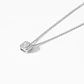 Collar de Oro Blanco 18kt con Diamantes 25 Pts Totales SI/H Corte Brillante - By Danielle Costantini - Miniatura 1