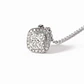 Collar de Oro Blanco 18kt con Diamantes 25 Pts Totales SI/H Corte Brillante - By Danielle Costantini - Miniatura 2