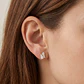 Aros Oro Amarillo 18kt Diamantes 8Pts - Miniatura 3