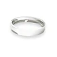 Argolla Matrimonio de Platino Modelo Tubo ErgoFit Portus de 3,5mm - Miniatura 2