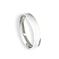 Argolla Matrimonio de Platino Modelo Tubo ErgoFit Portus de 3,5mm - Miniatura 3