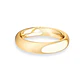 Argolla Matrimonio de Oro Amarillo 18kt Inglés Garda Ergofit de 3,5mm - Miniatura 2