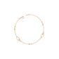 Pulsera de Oro 18kt Eslabones Ovalados y Circonitas - Baguette - Miniatura 1