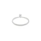 Anillo Compromiso Platino 950  Niza 1x14ptos Diamante - Miniatura 4