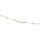 Pulsera de Oro 18kt Barra y esferas - Miniatura 2