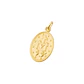 Colgante de Oro 18kt Virgen Milagrosa 25x20mm - Miniatura 2
