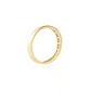 Anillo de Oro 18kt con Diamantes de 10 Pts Riel Corte Brillante SI/H - Miniatura 3