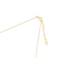 Collar de Plata Esterlina 925 Choker Circones Colgantes Revestido en Oro 18kt - Miniatura 3