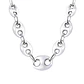 Collar de Plata Esterlina 925 Eslabones Grandes y Pequeños - Miniatura 2