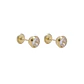 Aros de Oro 9kt Circonita Punto 3mm - Miniatura 3