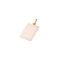 Colgante Oro Miel 18kt Mixta 14x25mm - Miniatura 1
