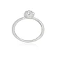 Anillo de Plata Esterlina 925 Boton Circon - Miniatura 2