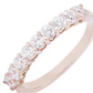 Anillo en Oro Miel 18kt Medio Cintillo - Miniatura 2