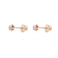 Aros Oro Miel 18kt Circón 2,5mm - Miniatura 1