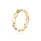 Anillo de Plata Esterlina 925 Círculos 40 Revestido en Oro 18kt - Miniatura 1