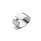 Anillo Oro Blanco 18kt Modelo Voler Diamante 10pts - Miniatura 1