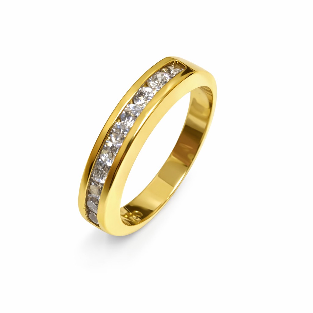 Anillo Oro Amarillo 18kt Brillo Sutil 1