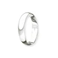 Argolla Matrimonio de Oro Blanco 18kt Inglés Bari de 3,0mm - Miniatura 1